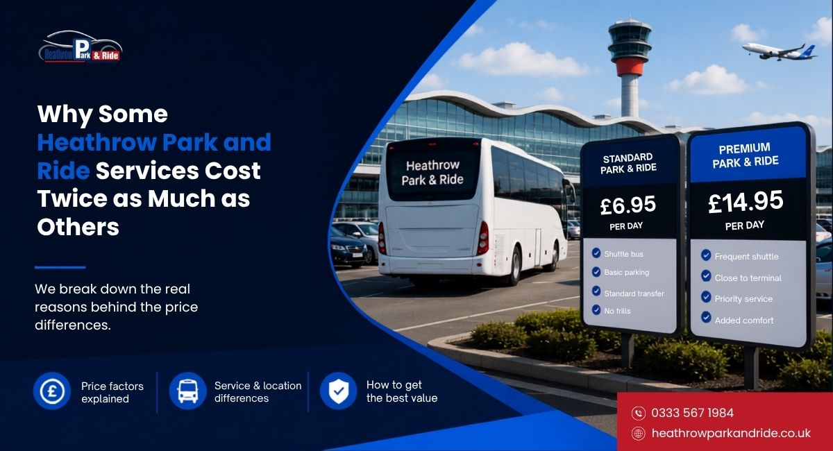 Why Some Heathrow Park and Ride Services Cost Twice as Much as Others