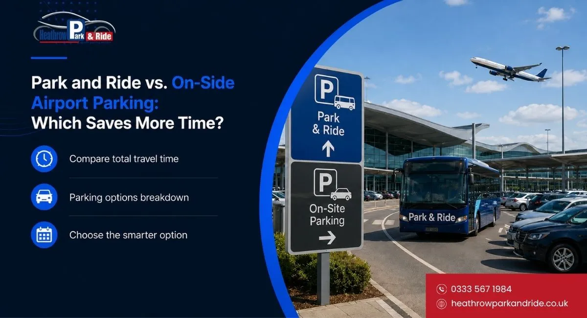 Park and Ride vs. On-Site Airport Parking: Which Saves More Time?