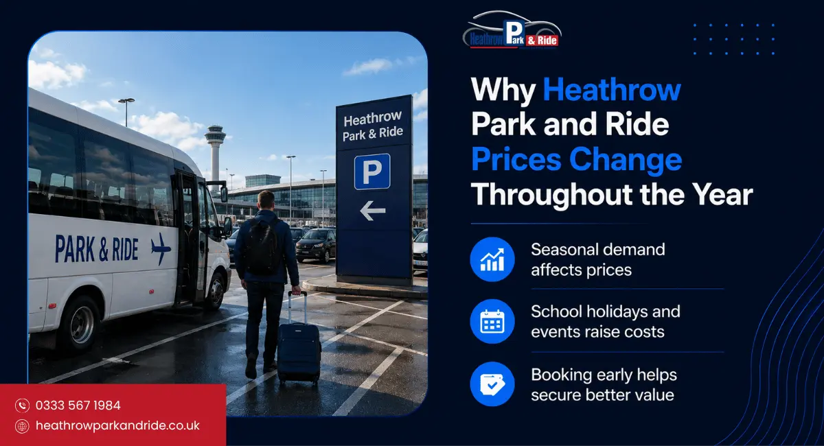 Why Heathrow Park and Ride Prices Change Throughout the Year