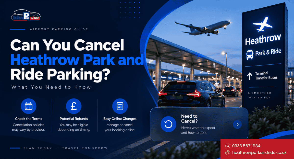Heathrow Park and Ride Cancellation: Can You Cancel Your Booking?