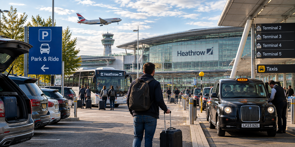 How Does Heathrow Park and Ride Work