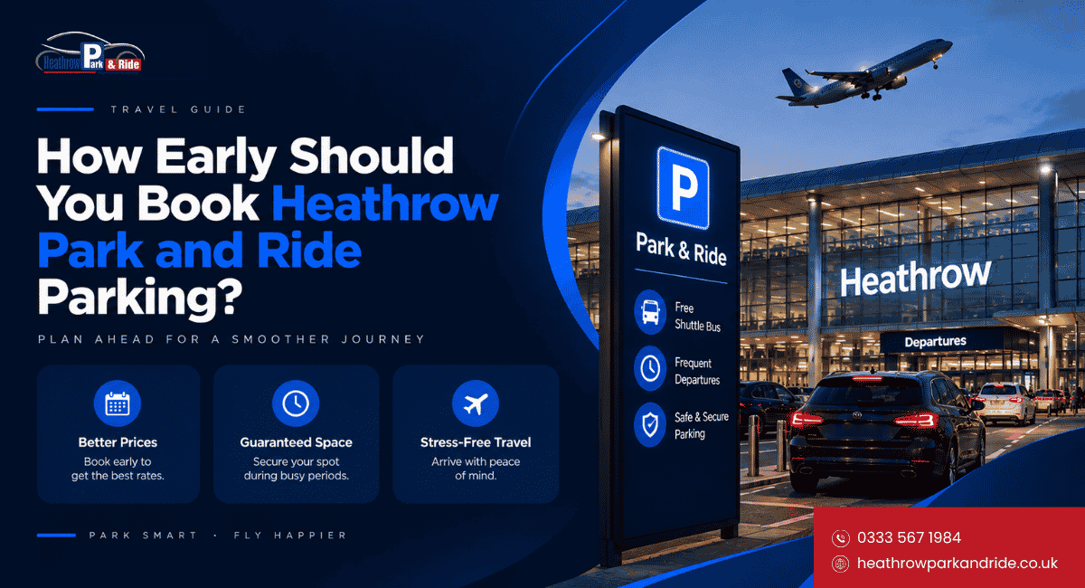 How Early Should You Book Heathrow Park and Ride Parking?